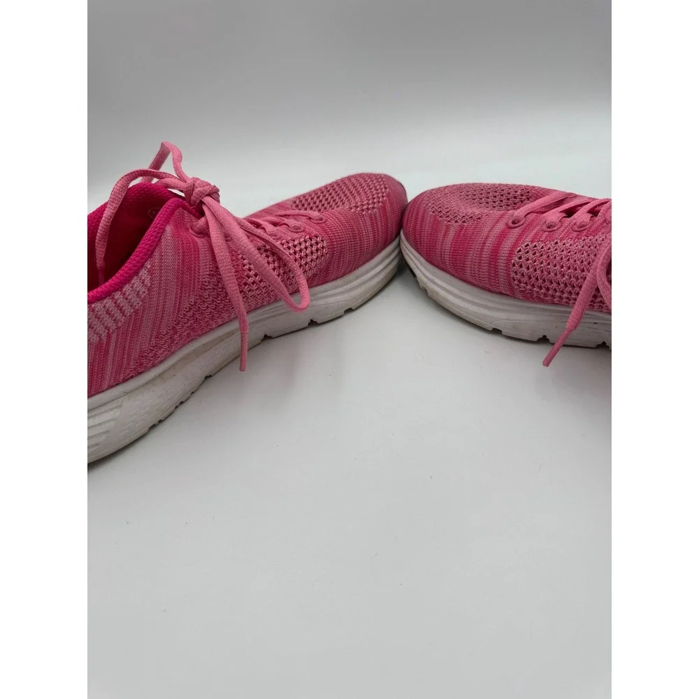 LA Gear Ultra Foam‎ Pink Knit Mesh Lightweight Running Walking Shoes Womens